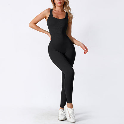 Combinaison sculptante sans coutures – Vêtement de sport gainant pour femme