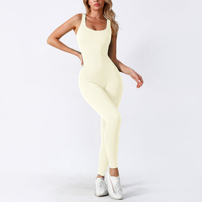 Combinaison sculptante sans coutures – Vêtement de sport gainant pour femme