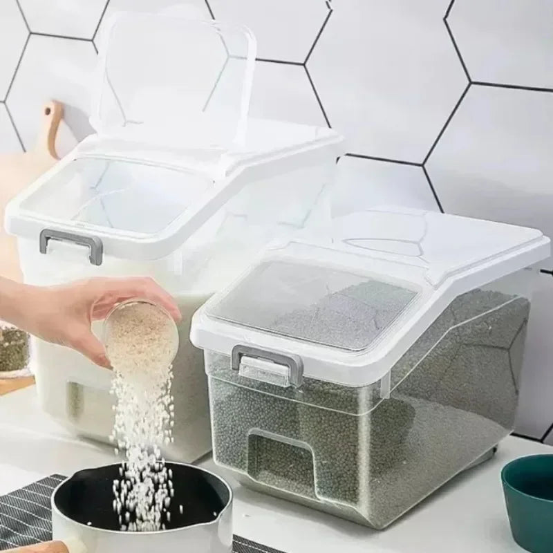 10KG Dry Food Dispenser – Airtight Storage Container with Lid